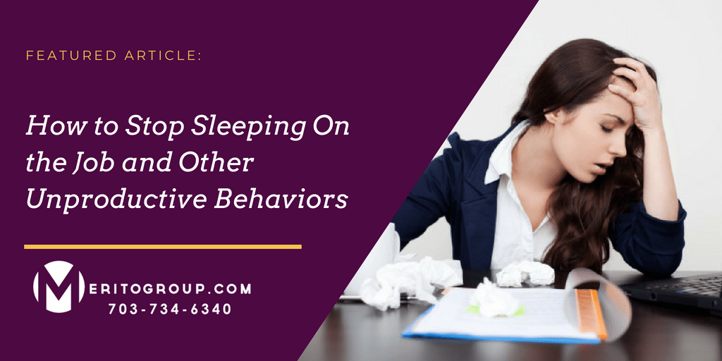 Productivity Tip: How to Stop Sleeping On the Job