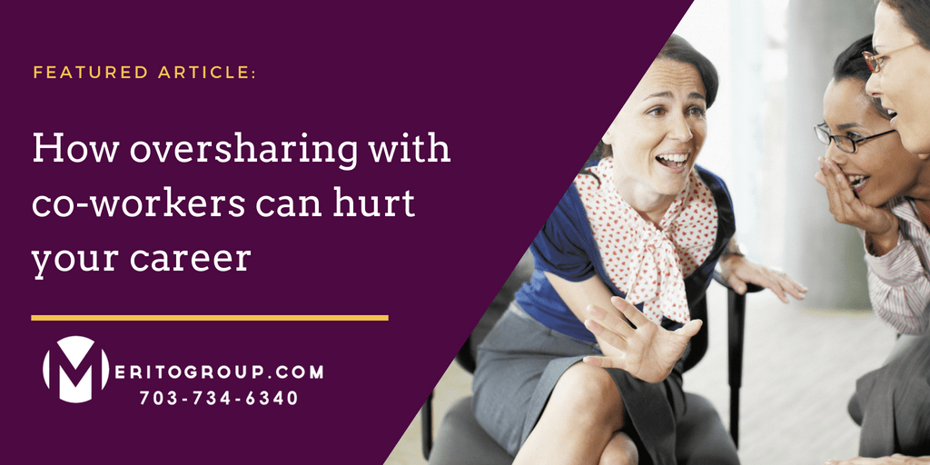How Oversharing With Co-Workers Can Hurt Your Career