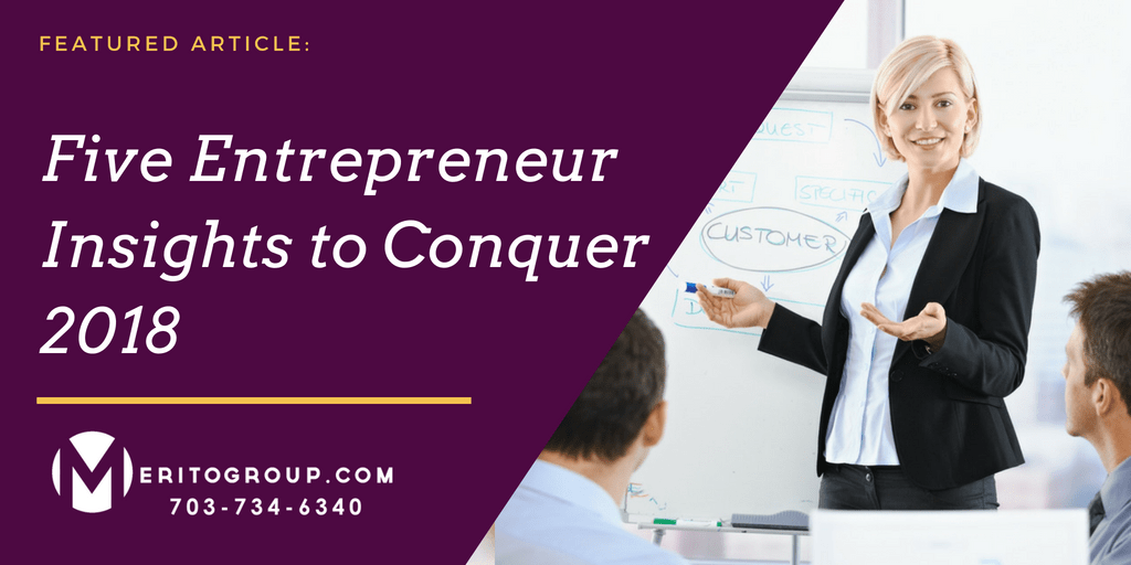 Five Entrepreneur Insights to Conquer 2018