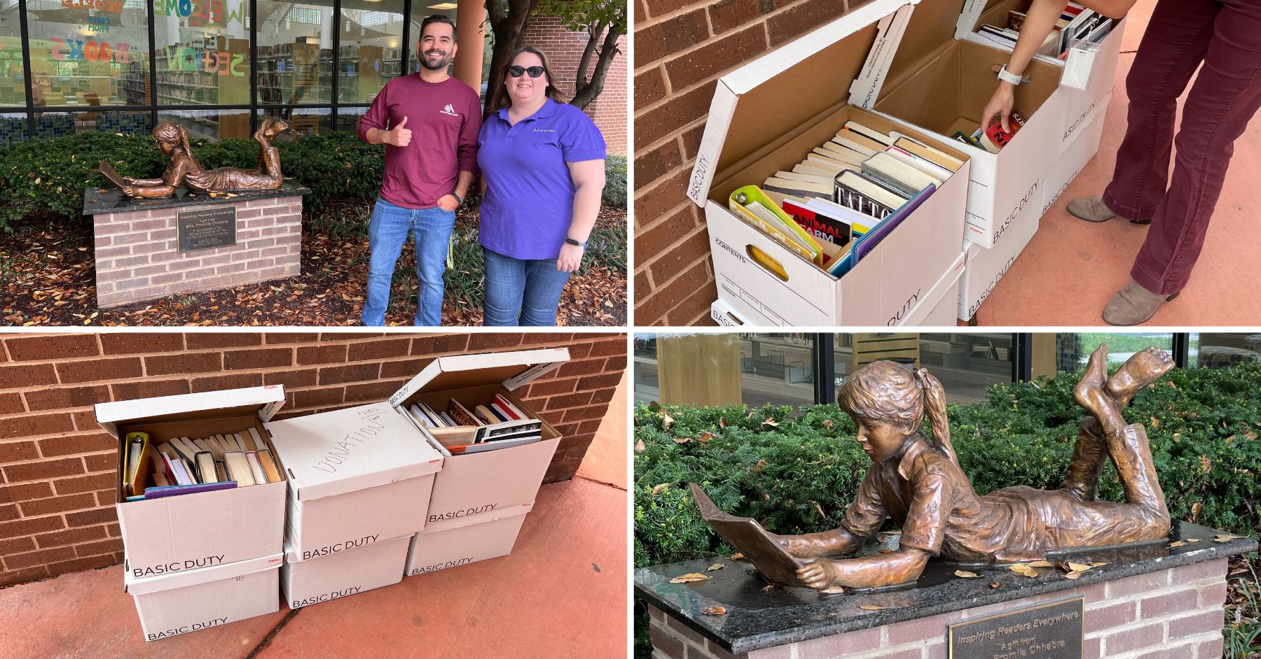 “National Read a Book Day” – Donations to Tysons-Pimmit Regional Library
